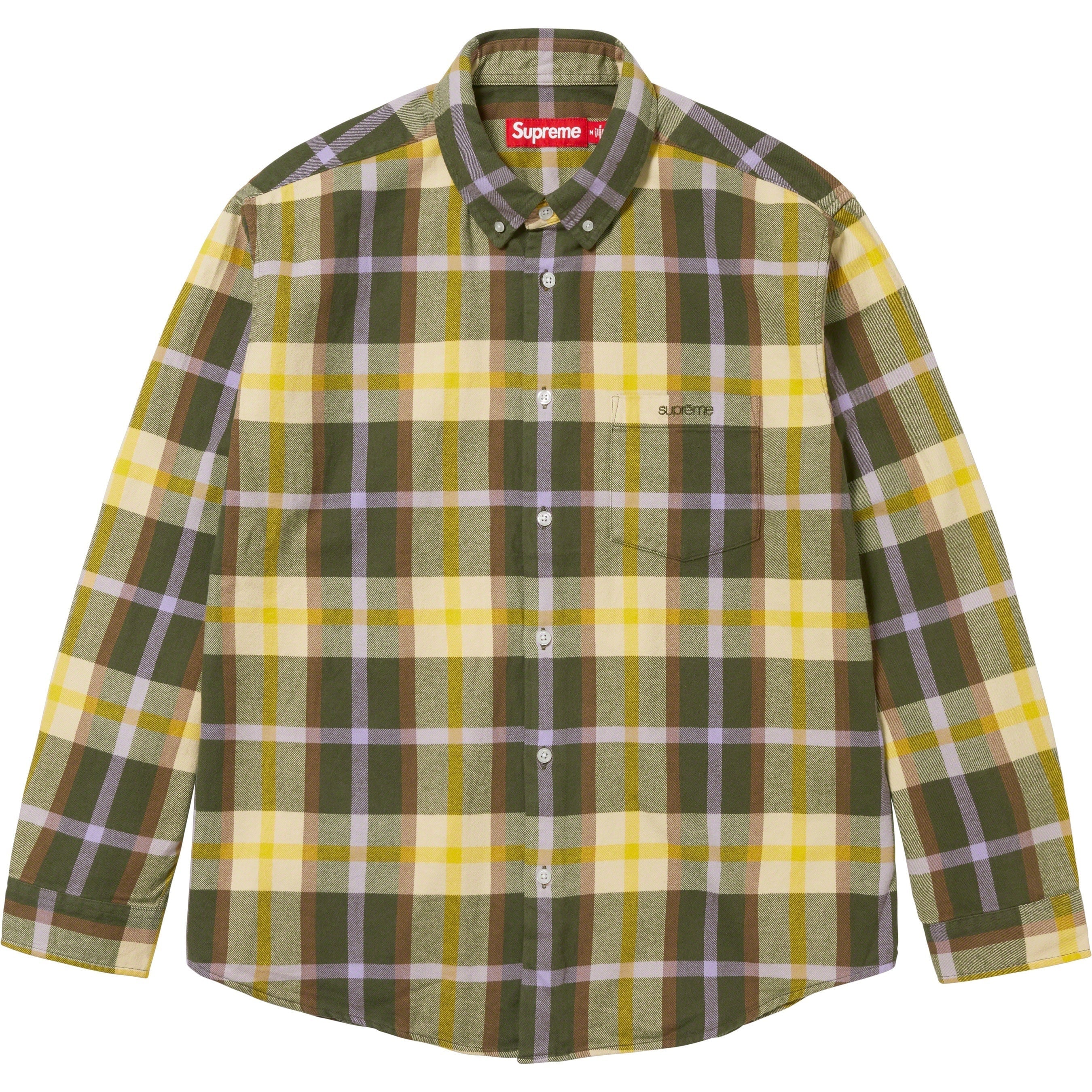 Plaid Flannel Shirt view 6